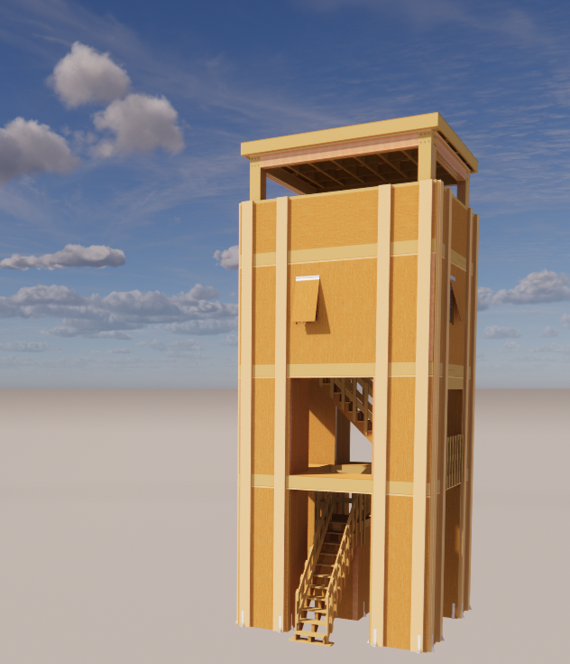 CUBE Tower Render