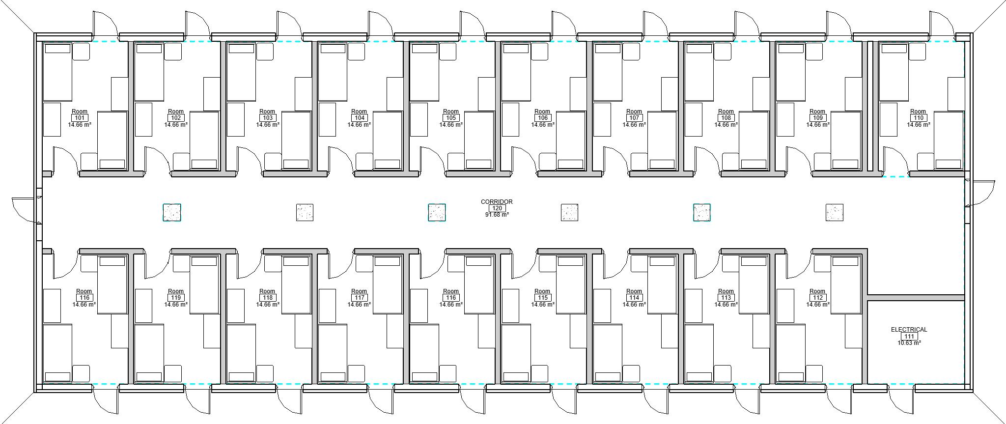 Low Density Barracks (Officer Quarters) (Non-permanent) | MRSI Home Page