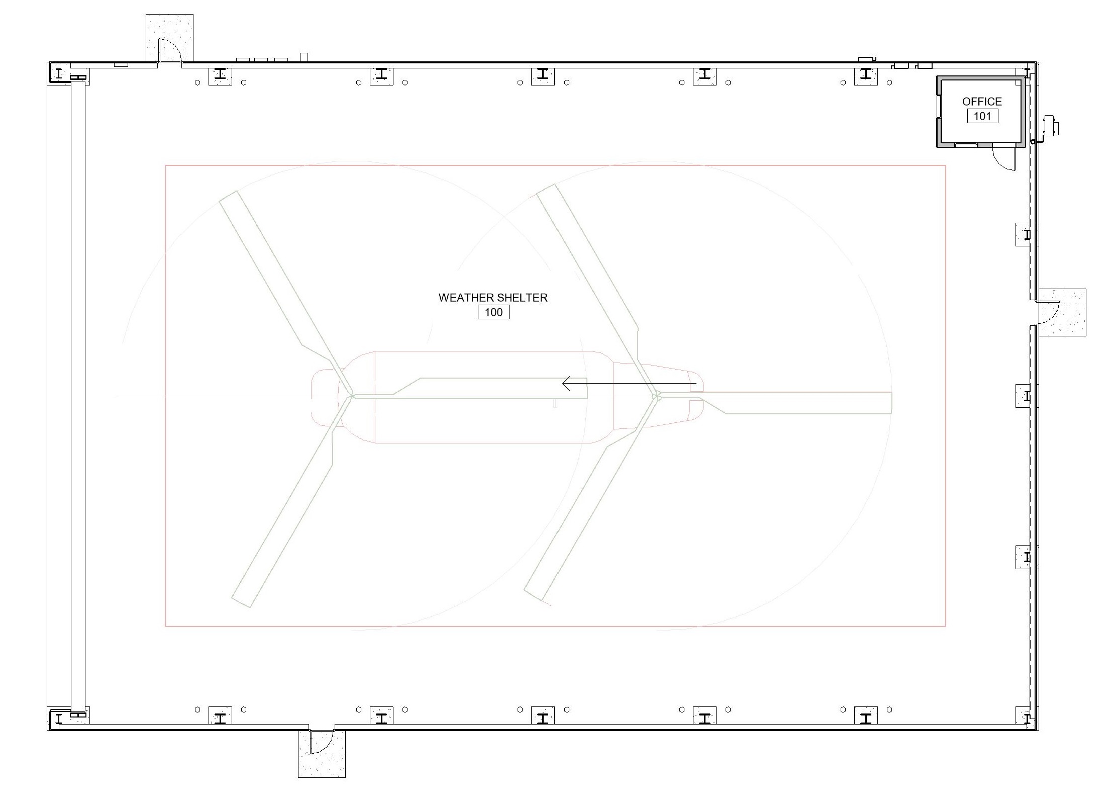 Weather Shelter Hangar Envelope